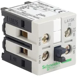Schneider Electric LA1SK20 Hilfsschalterblock, 2S, Schraubanschluss