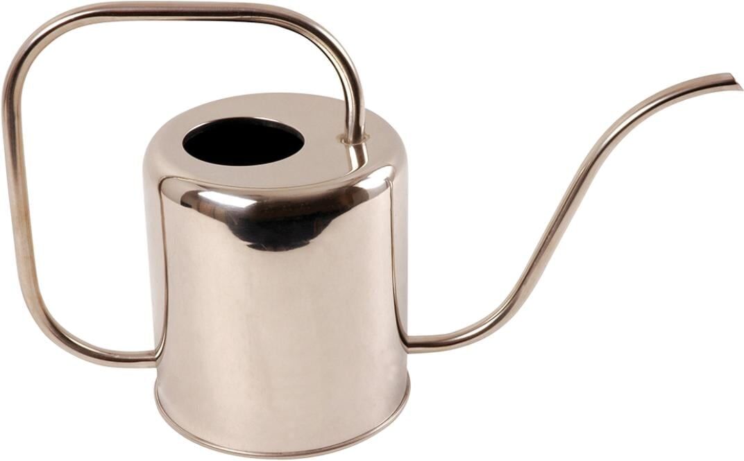 Giesskanne ESSCHERT DESIGN "Silber", silber (silberfarben), Edelstahl, Giesskannen, Giesskanne silberfarben Einheitsgröße