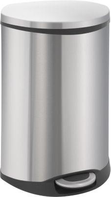 Tretabfalleimer Soft Close Edelstahl, 6 Liter