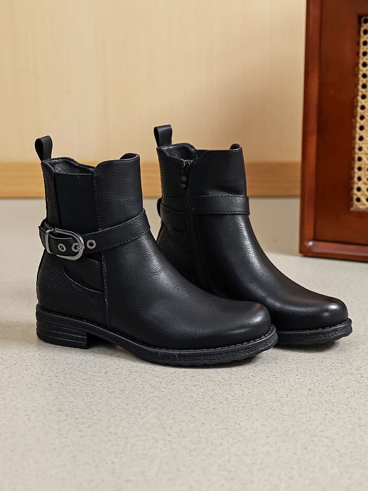 Sixth Sens Boots in Schwarz - 40
