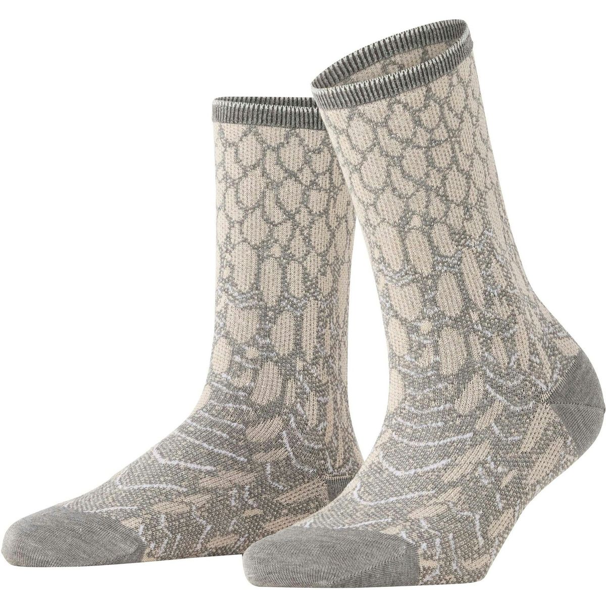 Falke Owl Rhapsody Damen Socken steel mel. (3165) 35-38 46936-3165-35-38