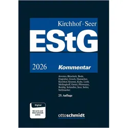 Einkommensteuergesetz(EStG), Ratgeber von Walter Bode, Sascha Bleschik, Christina Avvento, Hanno Kube, Roman Seer, Jens Reddig, Stephan Hamacher, Rudolf Mellinghoff