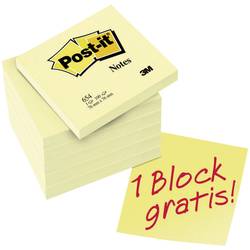 Post-it Haftnotiz 7100199885 76 mm x 76 mm Gelb 600 Blatt