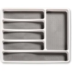Kesper Besteckkasten  Kunststoff, weiß 41x33,5x4,5cm K-30092