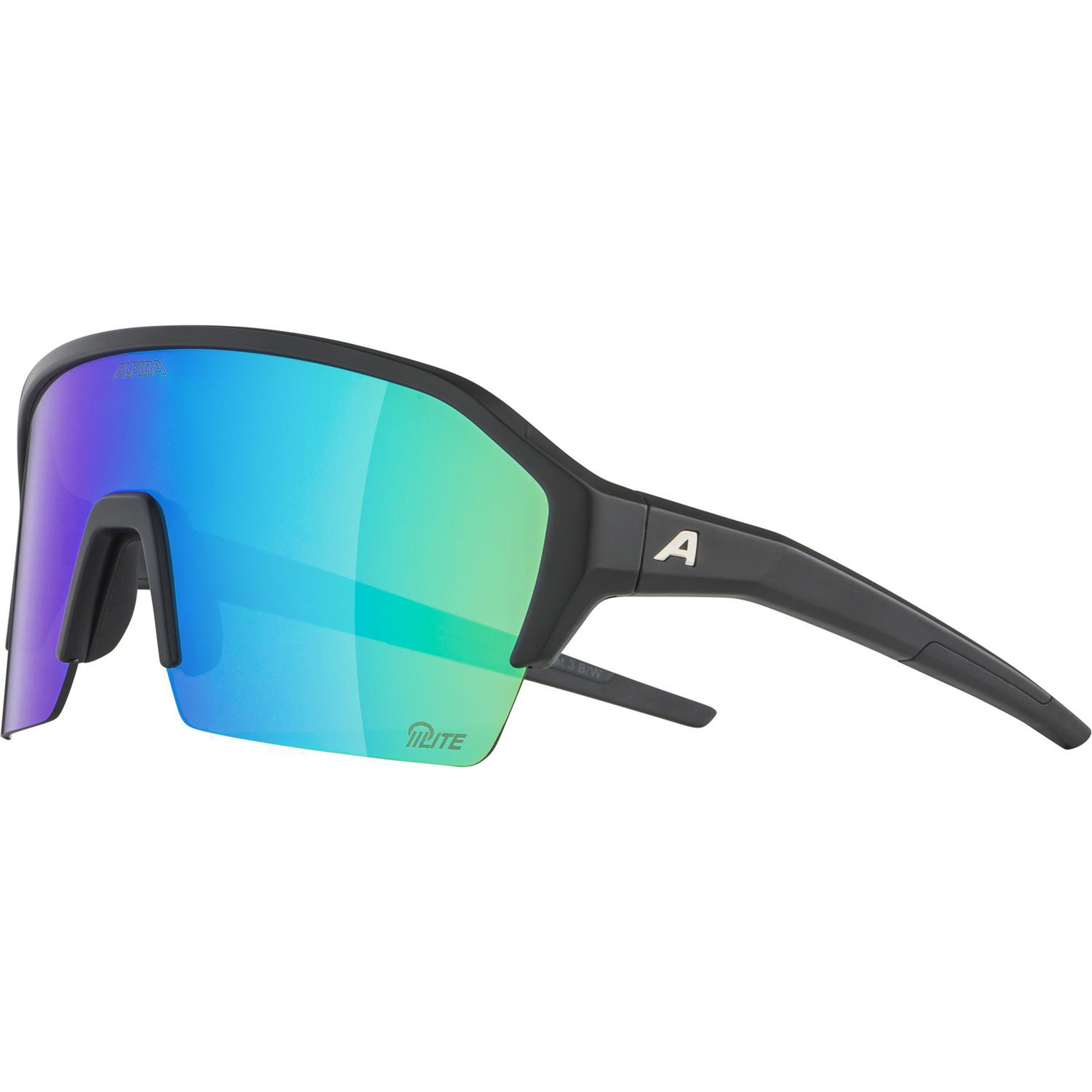 Alpina Ram HR HR HM+ Sportbrille Sportbrillen & Sportsonnenbrillen black matt Trekking