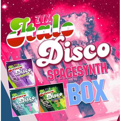 ZYX Italo Disco Spacesynth Box, 3 Schallplatte - Various, Sonstige