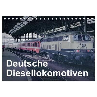 Deutsche Diesellokomotiven (Tischkalender 2026 DIN A5 quer), CALVENDO Monatskalender
