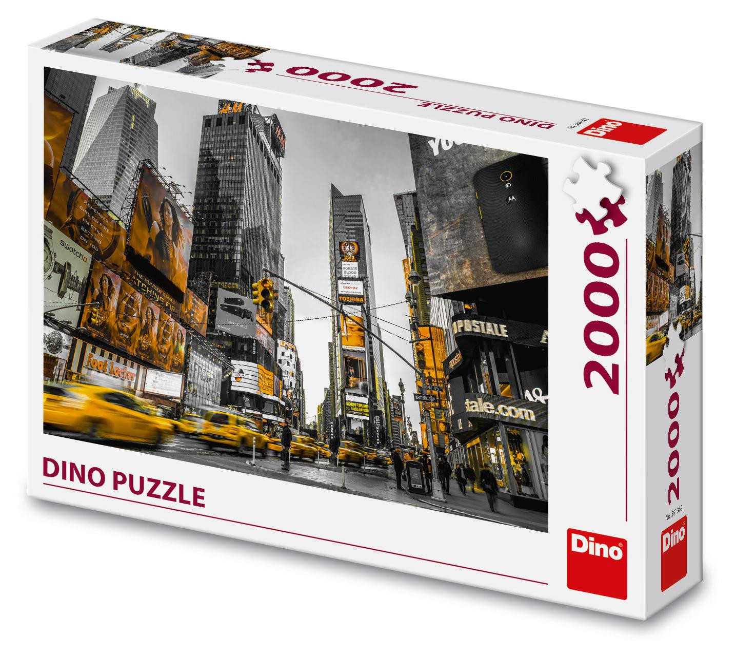 Dinotoys Dino Puzzle Times Square 2000 stukken