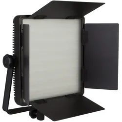 Helios CN-600SA LED Flächenleuchte (Flächenleuchte, Studioleuchte), Dauerlicht, Schwarz