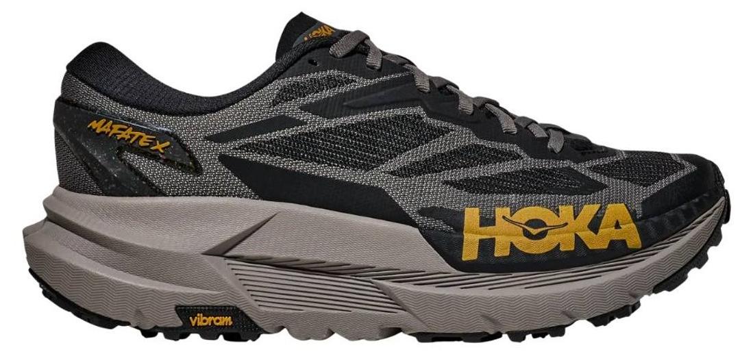 HOKA ONE ONE HOKA MAFATE X Laufschuhe Schwarz/Zement Gr. 42