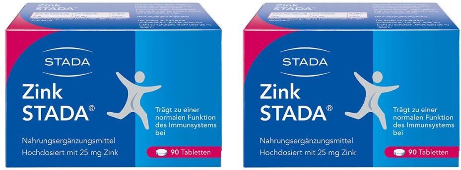 Zink STADA 25mg Zinkcitrat Tabletten