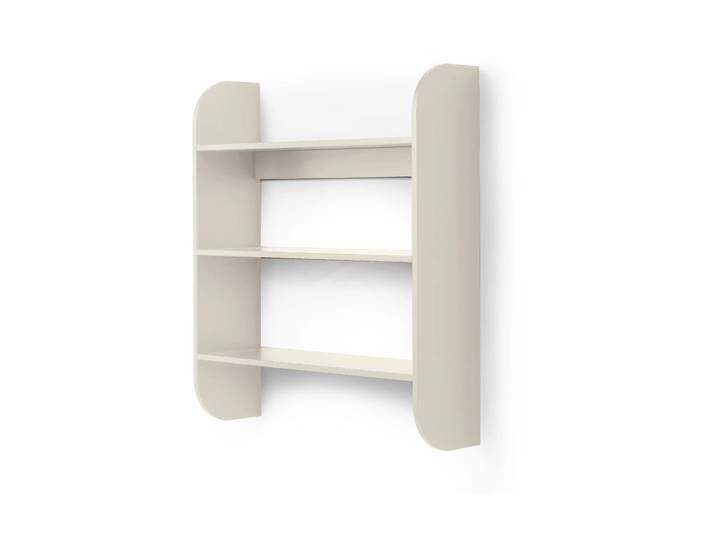 TÔNN furniture Strapats Wandregal 62x73,6 cm Off-white