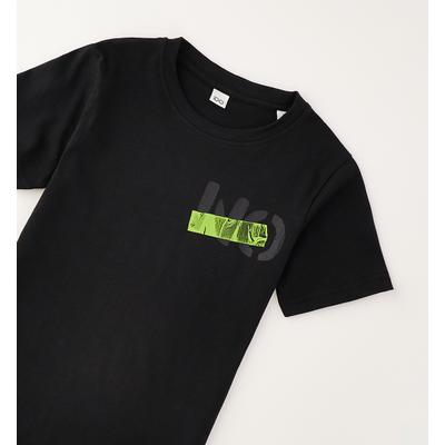 T-Shirt IDO "BOY SUMMER T-SHIRT", Jungen, Gr. 128, schwarz, 100% Baumwolle, Shirts T-Shirt