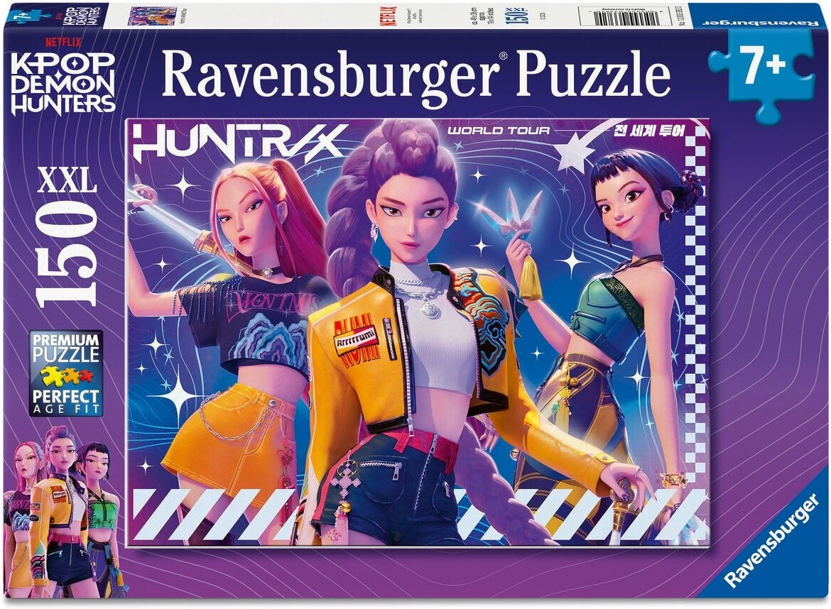 Ravensburger K-Pop Demon Hunters Huntr/x World Tour XXL 150-Piece Jigsaw Puzzle for Kids