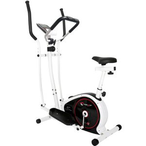 Christopeit Crosstrainer CT 4 Hybrid, 7 kg Schwungmasse, mit Pulsmesser, 8-stufiger Magnetwiderstand
