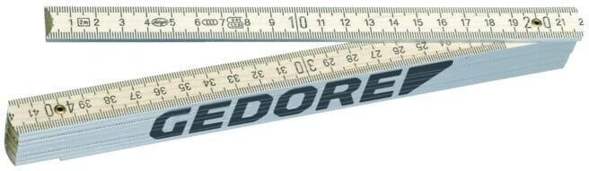 Règle pliante en bois Gedore 2 m (1837087)