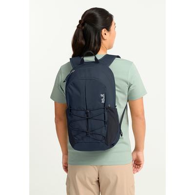 Daypack JACK WOLFSKIN "YUMA 18", blau (midnightsky), Rucksäcke, Damen, onesize, Obermaterial: 100% POLYAMID. Futter: 100% POLYESTER, Daypack, leicht, robust
