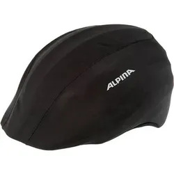 ALPINA Fahrradhelm-Überzug "Multi-Fit-Raincover", Größe ONE SIZE in Schwarz Schwarz