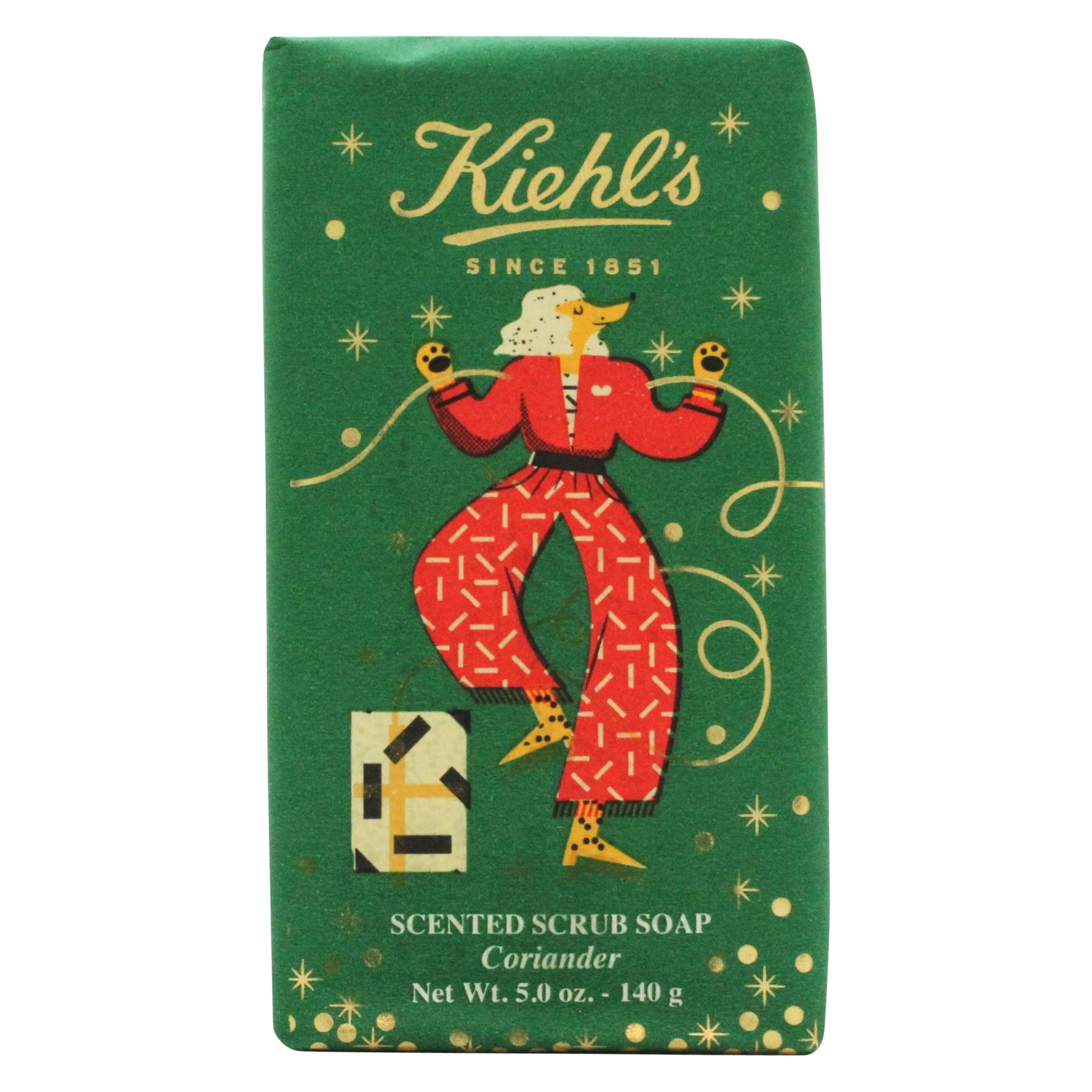Kiehl's Koriander duftende Scrub Bar Seife 140g (140 g) (5061921)