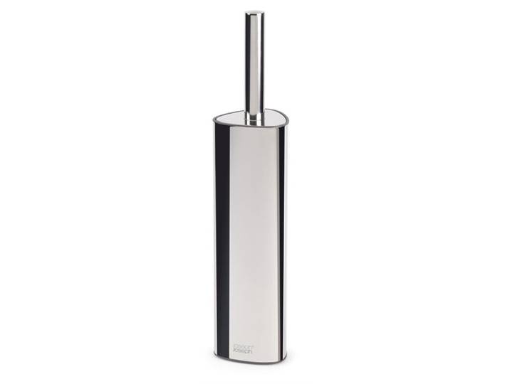 Toilettenbürste Joseph Joseph Schwarz/Silber Stahl 43.7 cm - Farbe: silber/schwarz