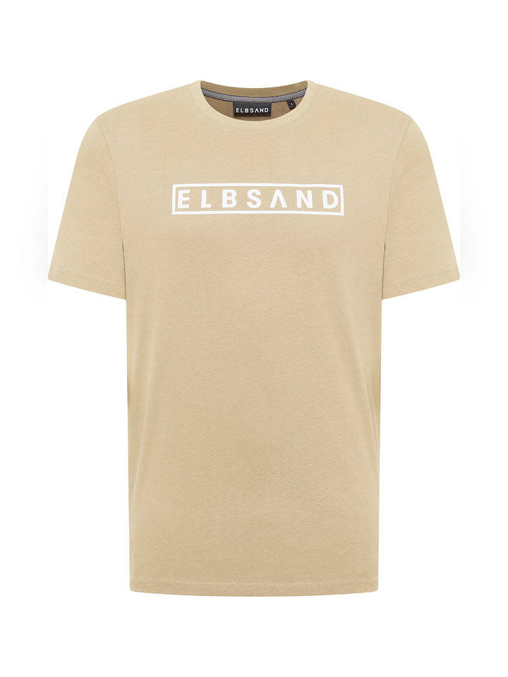 ELBSAND Shirt "Finn" in Beige - XL