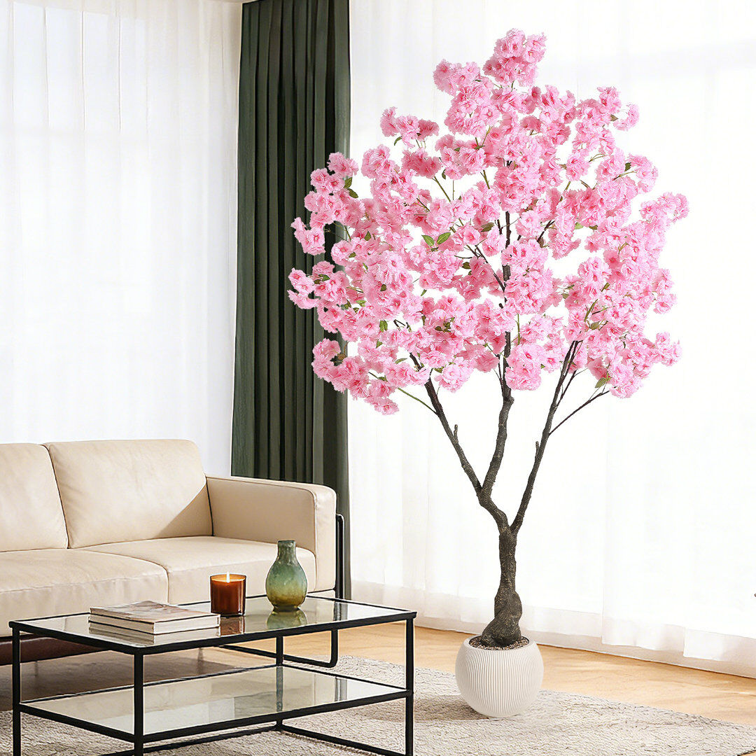 17 Stories Plant Pink 210 cm x 80 cm