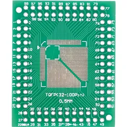 BB TQFP1 - Entwicklerboards - SMD Breakout Adapter, TQFP32/44/64/80/100