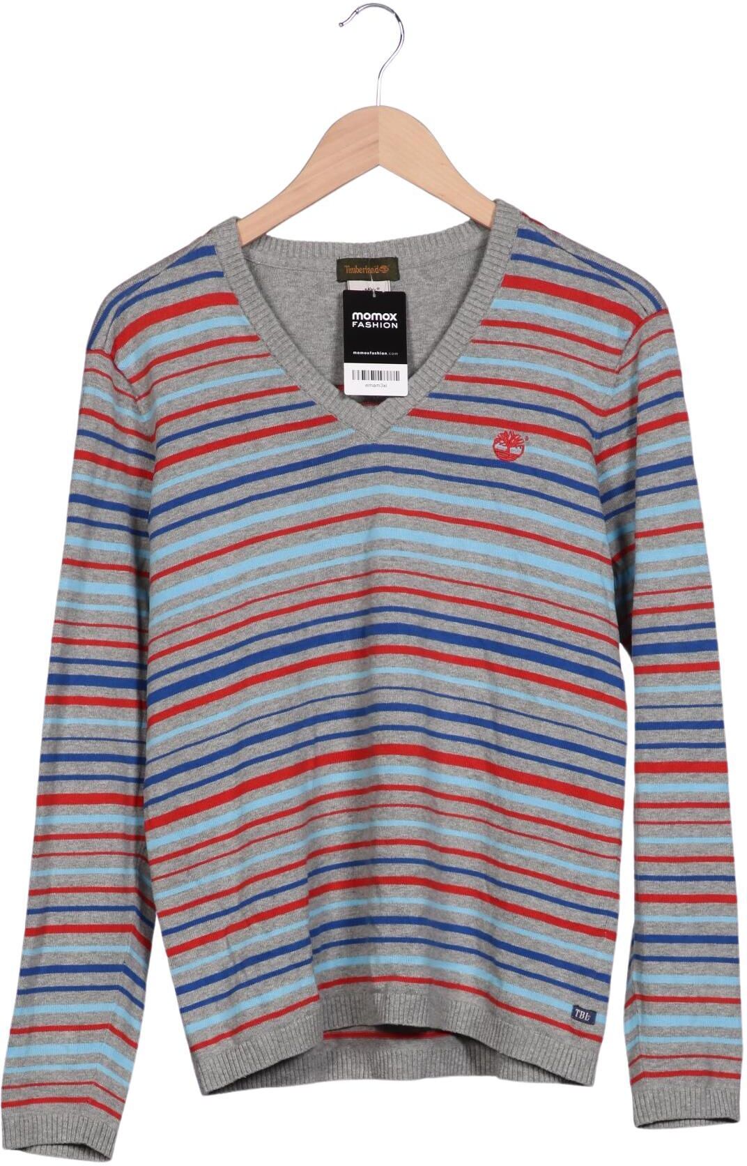 Timberland Herren Pullover, Mehrfarbig, Gr. M, Baumwolle - Second Hand