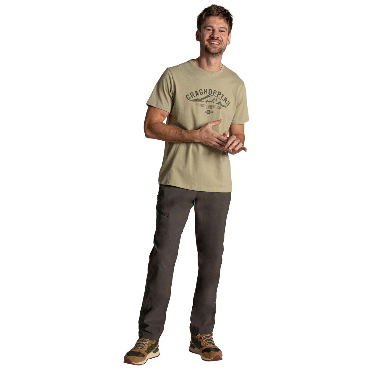 Craghoppers Kiwi Pro III Trouser dark khaki (2AT) 52 Regular CMJ664 R 2AT 036