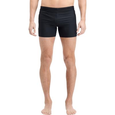 Badehose MCKINLEY "HE.-BADEHOSE HILLSDALE TRUNKS M", Herren, Gr. 8, N-Gr, schwarz, Obermaterial: 80% Polyamid, 20% Elasthan, Badehosen Badehose, mit integrierter Reißverschlusstasche, längerer Schnitt