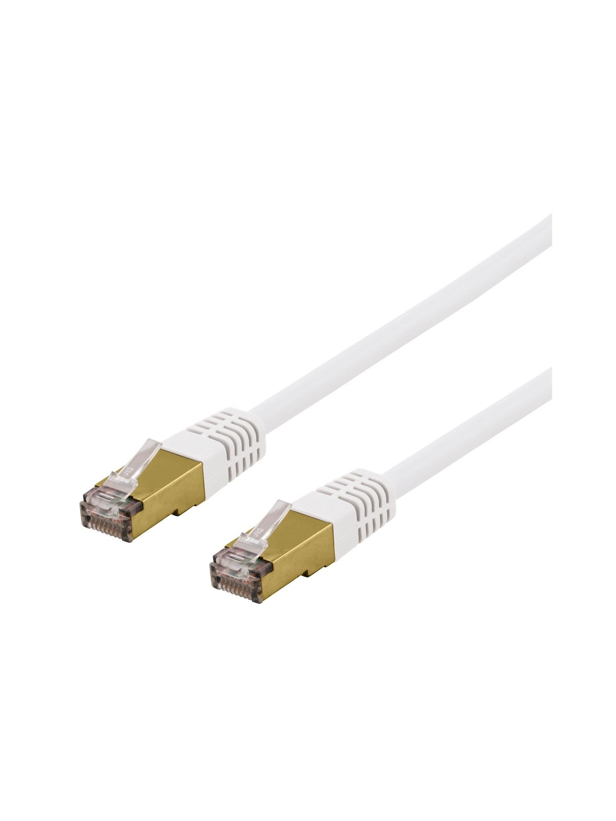 Deltaco SFTP-60VAH - patch cable - 50 cm - black - Schwarz - 0.5m