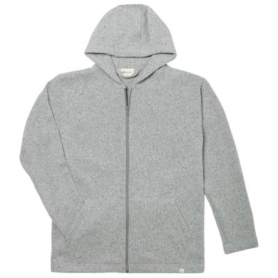 Engel - Kapuzenjacke - Merinojacke Gr 44 grau