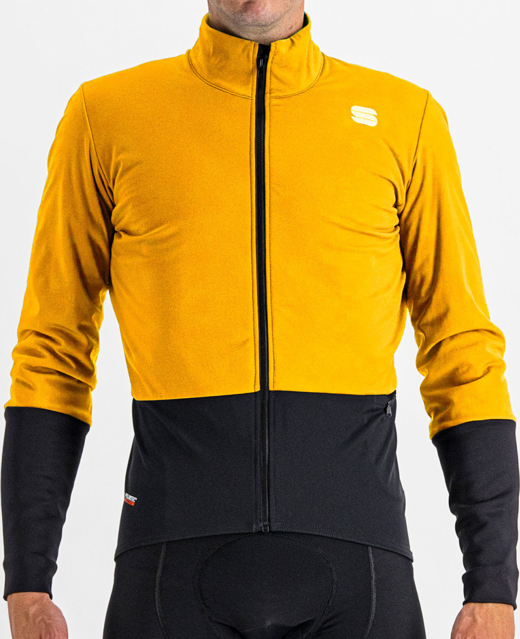 SPORTFUL Winddichte Fahrradjacke - TOTAL COMFORT - Gelb/Schwarz M