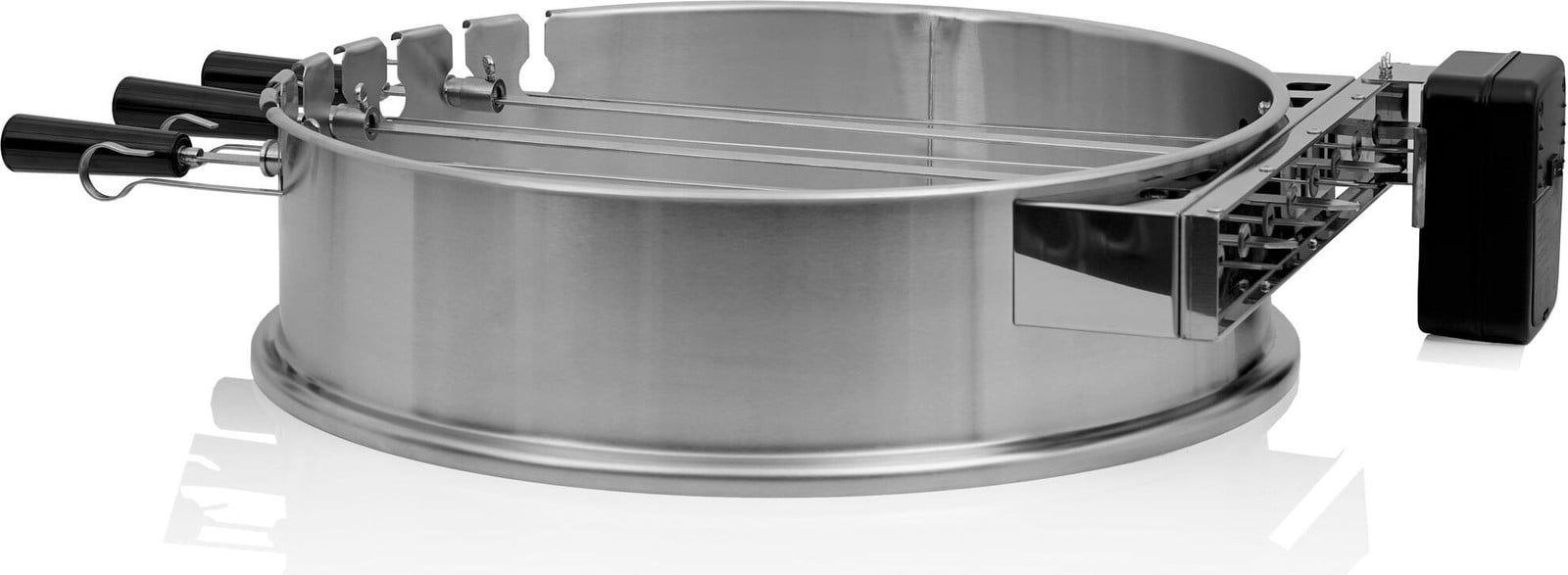 BBQ-Toro grillspies set voor bolvormige barbecues met een diameter van 57 cm, 7 roestvrijstalen spiezen