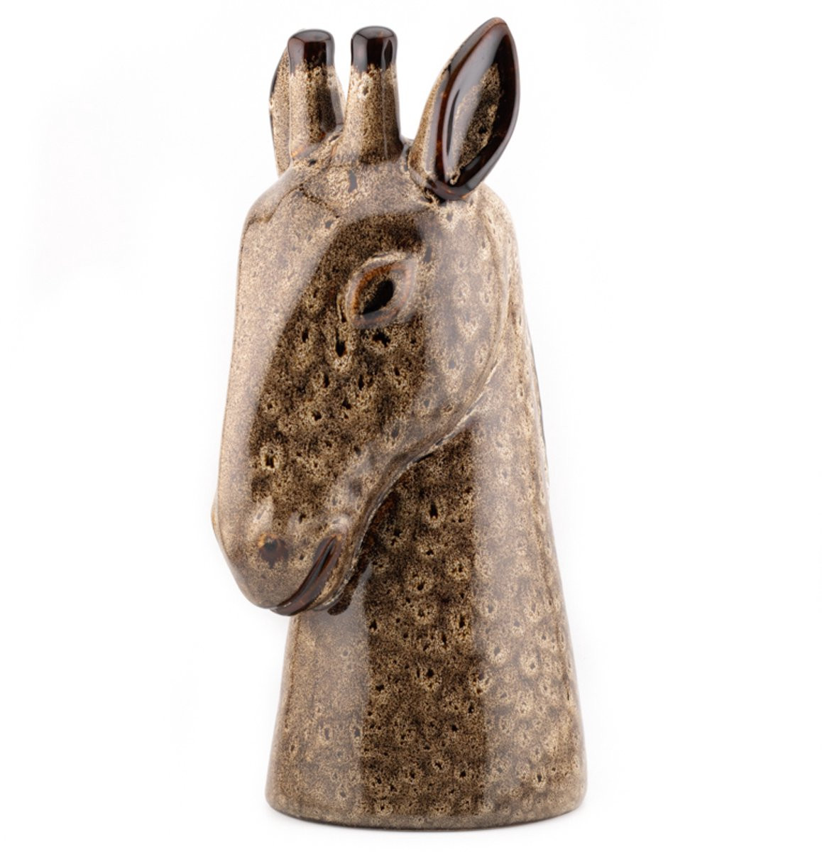 HomeBound by KY Aardewerk vaas giraffe speckled