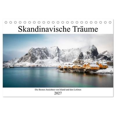 Skandinavischer Traum (Tischkalender 2027 DIN A5 quer), CALVENDO Monatskalender