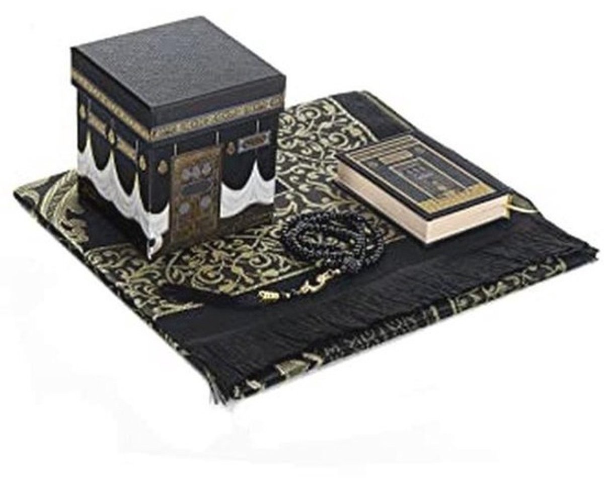 Islamitische Gebedsmat met Kaaba Design voor Namaz