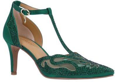 J. Renee Lisha - Womens 10.5 Green Pump Medium