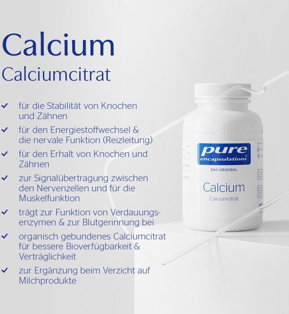 Pure Encapsulations Calcium Calciumcitrat Kapseln 90 St