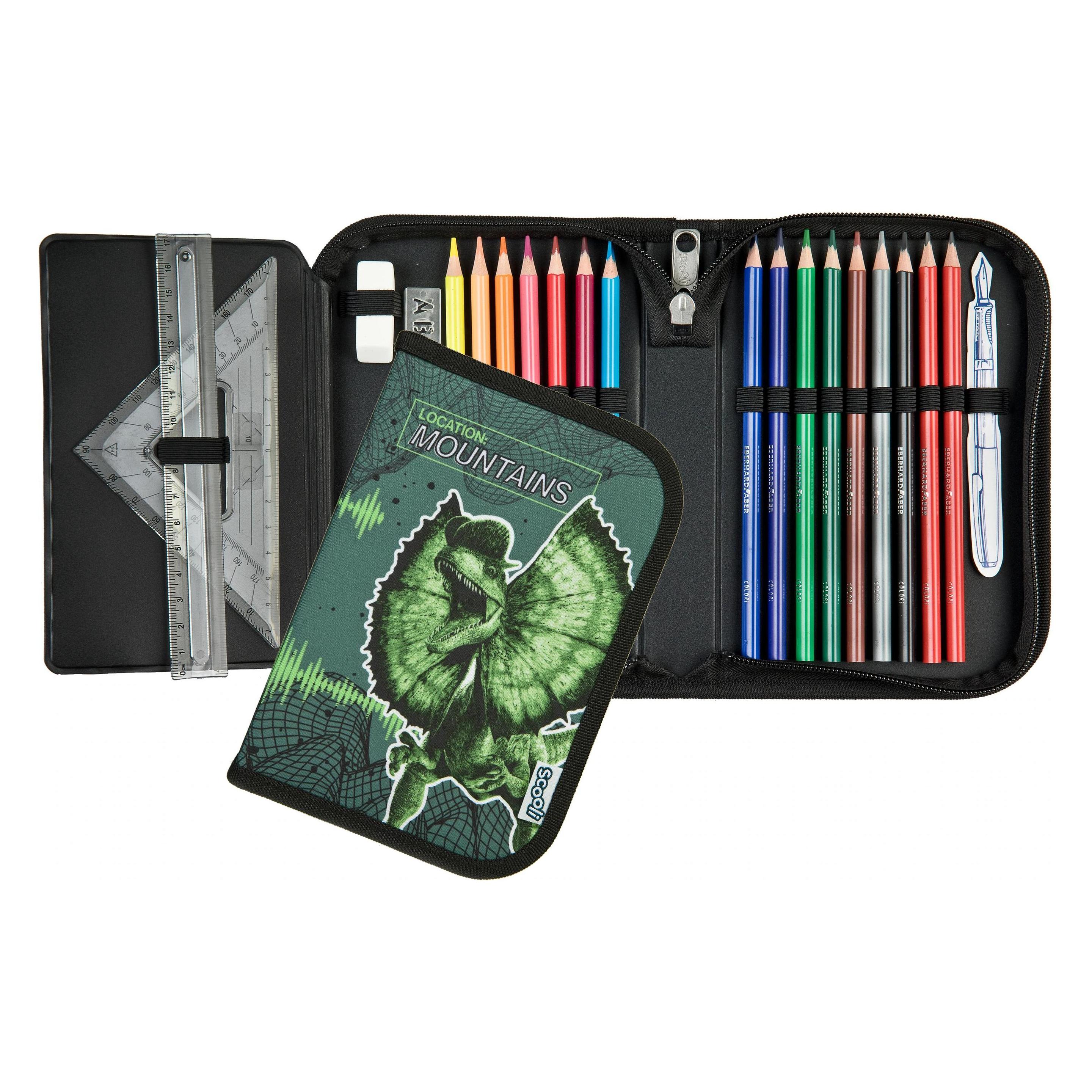 Scooli Etui gefüllt Jurassic World (JUSP0445)