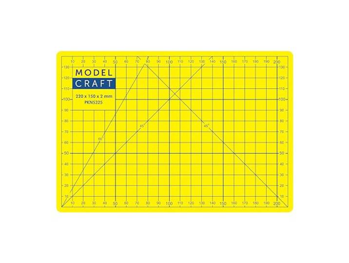 Modelcraft Value Snijmat, geel, A5