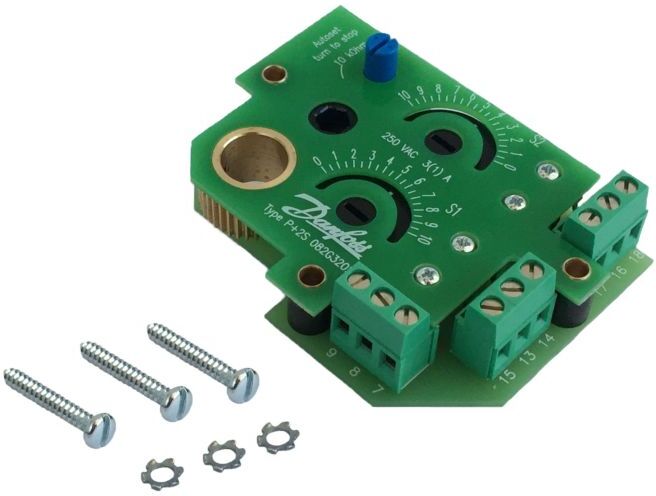 Danfoss Schaltkontakte u, Poti (1kOhm) 082G3203 für AMV 20, 23,30,33