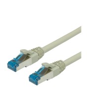VALUE Patch-Kabel RJ-45 M bis M 2 m SFTP CAT 6a verseilt Grau (21.99.0862)