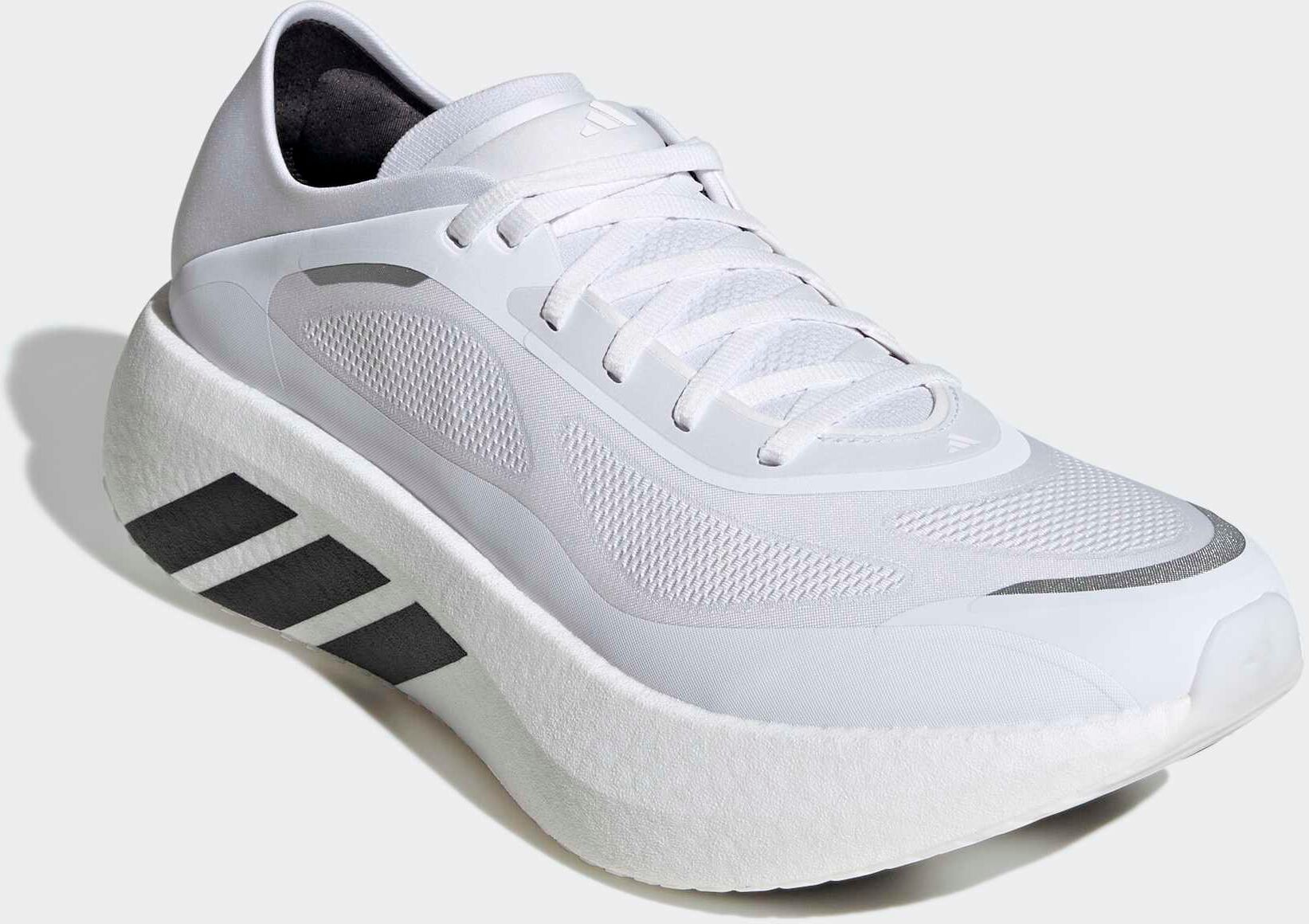 Laufschuh ADIDAS PERFORMANCE "HYPERBOOST RUN", Herren, Gr. 43, weiß (cloud weiß, core schwarz, core schwarz), Synthetik, Textil, Schuhe Laufschuh, mit innovativer Hyperboost Pro Technologie