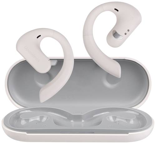 OneOdio OpenRock S Ear Free Headset Bluetooth Stereo Cream Headset, Ladecase, Ohrbügel, Schweißresistent Sport