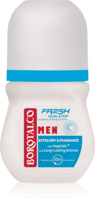 Borotalco Non-Stop Fresh MEN roll-on deodorant M fragrance Oceanic Wood 50 ml
