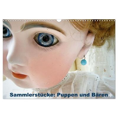 Sammlerstücke: Puppen und Bären (Wandkalender 2027 DIN A3 quer), CALVENDO Monatskalender