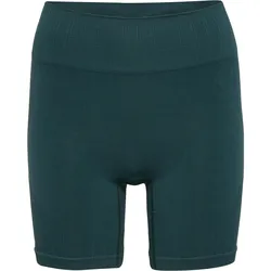 hummel, Damen, Tights, Hmlmt Define Seaml Scrunch Shorts (XS), Grün