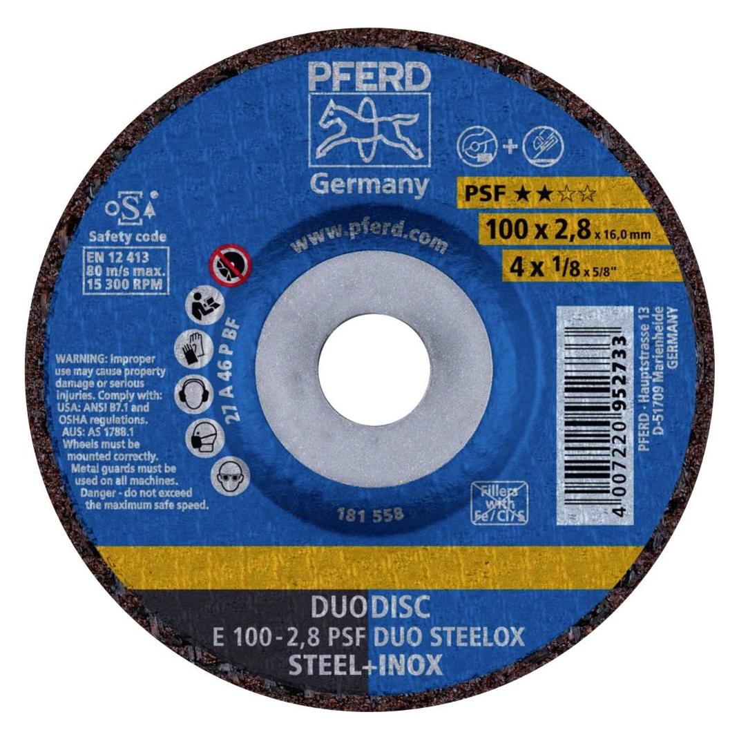 Pferd E 100-2,8 PSF DUO STEELOX/16,0 (E 100-2,8 PSF DUO STEELOX/16,0)