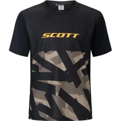Scott Sports, Unisex, Velotrikot, Kid's Tee Vertic Delta S/S (164), Schwarz, 164